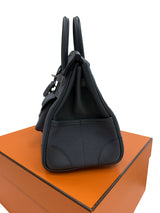 Hermès Birkin Cargo 25 Gris Misty Swift and Toile Canvas Palladium Hardware