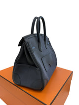 Hermès Birkin Cargo 25 Gris Misty Swift and Toile Canvas Palladium Hardware