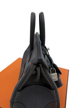 Hermès Birkin Cargo 25 Gris Misty Swift and Toile Canvas Palladium Hardware