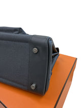 Hermès Birkin Cargo 25 Gris Misty Swift and Toile Canvas Palladium Hardware