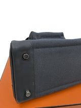 Hermès Birkin Cargo 25 Gris Misty Swift and Toile Canvas Palladium Hardware