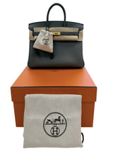 Hermès Birkin 25 Vert Amande Togo Leather With Gold Hardware Handbag