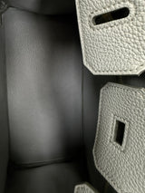 Hermès Birkin 25 Vert Amande Togo Leather With Gold Hardware Handbag