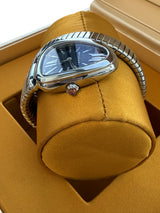 Bulgari Serpenti Tubogas 35mm Stainless Steel Black Opaline Dial Watch 102824
