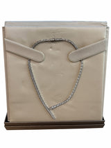 Bulgari Serpenti Viper Necklace With Full Pave Diamonds 18K White Gold