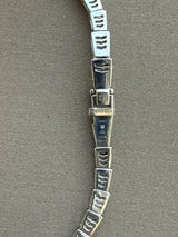 Bulgari Serpenti Viper Necklace With Full Pave Diamonds 18K White Gold