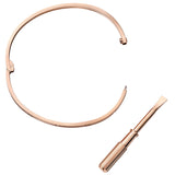 Cartier Love Bracelet With 6 Brilliant Cut Diamonds 18K Rose Gold Small Model