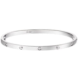 Cartier Love Bracelet Small Model With 6 Brilliant Cut Diamonds 18K White Gold