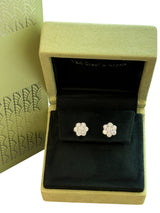 Van Cleef & Arpels 1.46ct Round Diamond Fleurette Earrings 18K White Gold