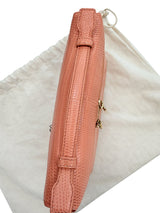 Loro Piana Extra Pocket L19 Monitor Lizard Dark Bubblegum/Sun Gold Chain Strap
