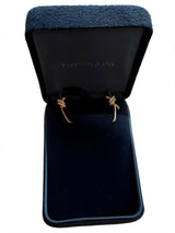 Tiffany & Co. Tiffany Knot Round Brilliant Pavé Diamond Earrings 18K Rose Gold