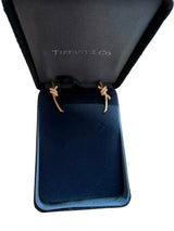 Tiffany & Co. Tiffany Knot Round Brilliant Pavé Diamond Earrings 18K Rose Gold