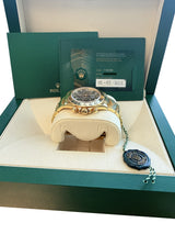 Rolex Daytona Chronograph Yellow Gold John Mayer Green Dial Mens Watch 116508