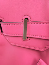 Hermès Birkin 30 Rose Shocking Swift Leather With Palladium Hardware Handbag