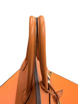 Hermès Birkin 30 Orange Togo Leather With Gold Hardware Handbag