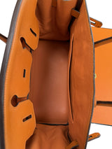 Hermès Birkin 30 Orange Togo Leather With Gold Hardware Handbag