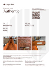 Hermès Birkin 30 Orange Togo Leather With Gold Hardware Handbag