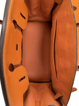 Hermès Birkin 30 Orange Togo Leather With Gold Hardware Handbag