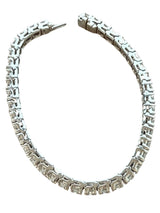 Platinum 9.00 CTW Natural Diamond Tennis Bracelet 38 Round Brilliant Diamonds