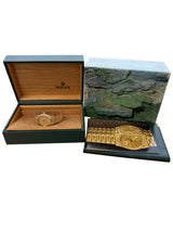 Rolex Lady-Datejust President 26mm Champagne Dial Yellow Gold Women's Watch 6917