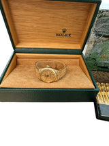 Rolex Lady-Datejust President 26mm Champagne Dial Yellow Gold Women's Watch 6917