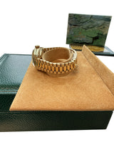 Rolex Lady-Datejust President 26mm Champagne Dial Yellow Gold Women's Watch 6917