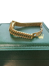 Rolex Lady-Datejust President 26mm Champagne Dial Yellow Gold Women's Watch 6917