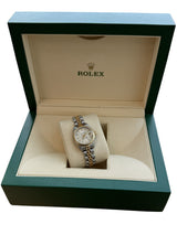 Rolex Lady-Datejust 26mm Two-Tone Silver Sunburst Dial Automatic Watch 69173