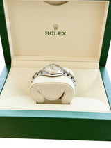 Rolex Lady-Datejust 26mm Two-Tone Silver Sunburst Dial Automatic Watch 69173