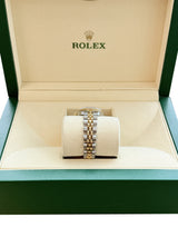 Rolex Lady-Datejust 26mm Two-Tone Silver Sunburst Dial Automatic Watch 69173