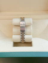 Rolex Lady-Datejust 26mm Two-Tone Silver Sunburst Dial Automatic Watch 69173