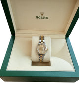 Rolex Lady-Datejust 26mm Steel Yellow Gold Champagne Dial Ladies Watch 79163