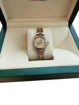 Rolex Lady-Datejust 26mm Steel Yellow Gold Champagne Dial Ladies Watch 79163