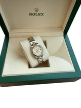 Rolex Lady-Datejust 26mm Steel Yellow Gold Champagne Dial Ladies Watch 79163