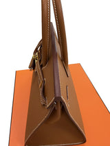 Hermes Birkin 25 Sellier Gold Epsom Leather With Gold Hardware W Stamp Handbag