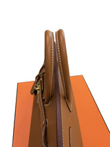 Hermes Birkin 25 Sellier Gold Epsom Leather With Gold Hardware W Stamp Handbag
