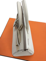 Hermès Birkin 25 Craie Togo Leather With Palladium Hardware Handbag
