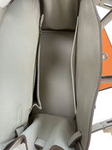 Hermès Birkin 25 Craie Togo Leather With Palladium Hardware Handbag