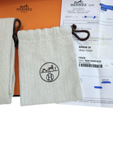 Hermès Birkin 25 Craie Togo Leather With Palladium Hardware Handbag
