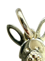 Pomellato Orsetto 18K Yellow Gold Fashion Charm Top Big Pendant Necklace 7.3G