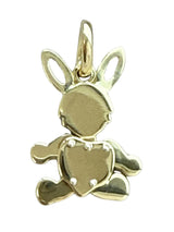 Pomellato Orsetto 18K Yellow Gold Fashion Charm Top Big Pendant Necklace 7.3G