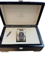 Patek Philippe Nautilus 40.5mm Travel Time Stainless Steel Watch 5990/1A-001