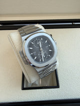 Patek Philippe Nautilus 40.5mm Travel Time Stainless Steel Watch 5990/1A-001