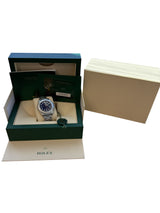 Rolex Yacht-Master 40mm Steel Platinum Blue Dial Oyster Bracelet Watch 126622