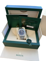 Rolex Yacht-Master 40mm Steel Platinum Blue Dial Oyster Bracelet Watch 126622