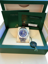 Rolex Yacht-Master 40mm Steel Platinum Blue Dial Oyster Bracelet Watch 126622