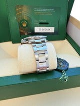 Rolex Yacht-Master 40mm Steel Platinum Blue Dial Oyster Bracelet Watch 126622