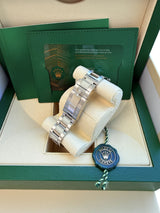 Rolex Yacht-Master 40mm Steel Platinum Blue Dial Oyster Bracelet Watch 126622