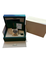 Rolex GMT-Master II 40mm Yellow Gold Black Dial Automatic Men's Watch 116718LN
