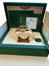 Rolex GMT-Master II 40mm Yellow Gold Black Dial Automatic Men's Watch 116718LN